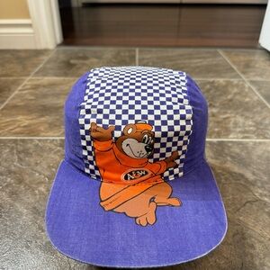 Vintage Plaid Rooty A & W Rootbeer Vtg A&W Root Beer Soda Painters Hat Cap